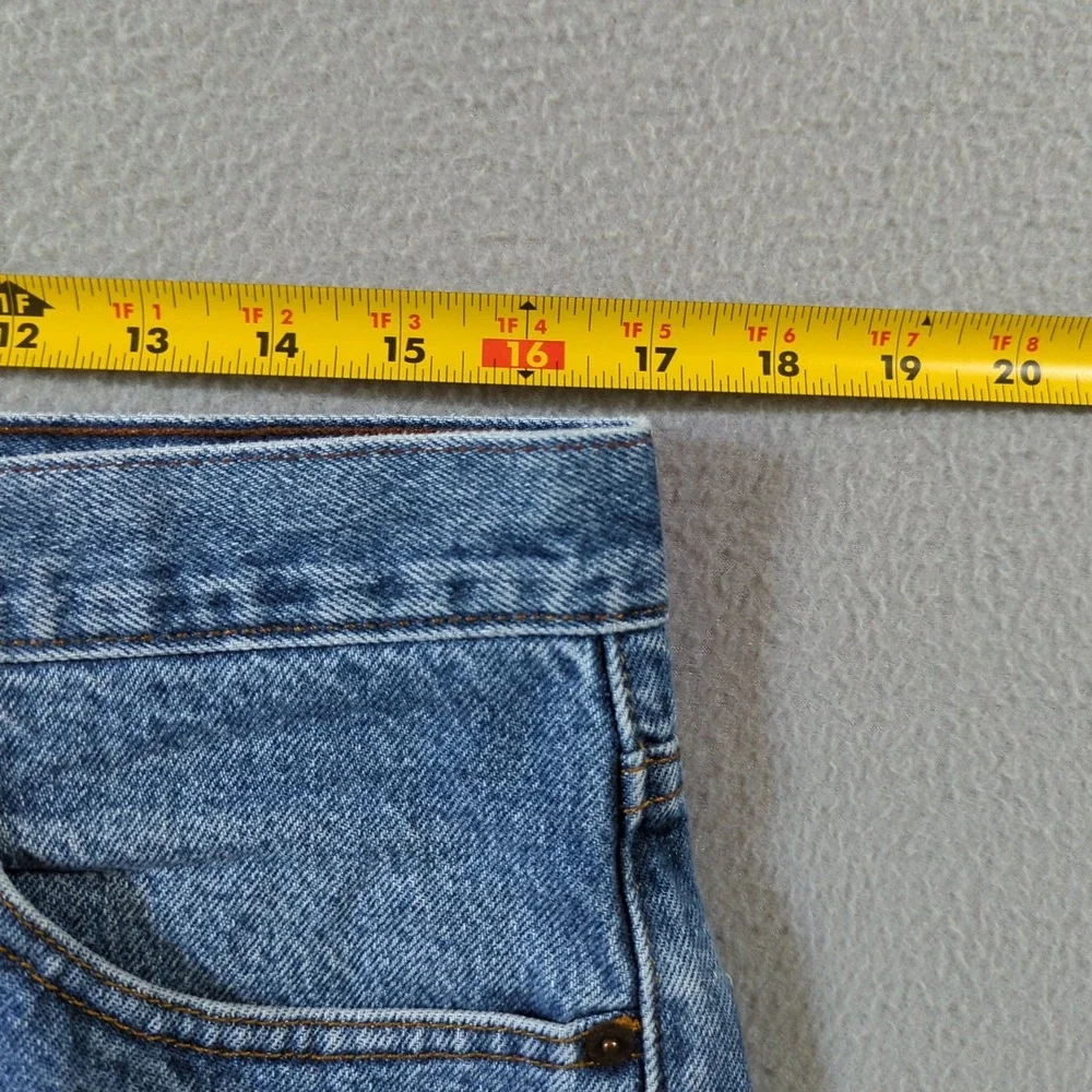 Levis Signature Denim Shorts Mens 34‎ Blue Relaxed Fit Cotton Y2K VTG